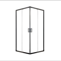 Душевое ограждение Domani-Spa Cube V 110, размер 100*100*190 см, профиль графит, стекло 5 мм, без поддона